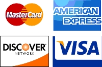 Credit Cards We Accept